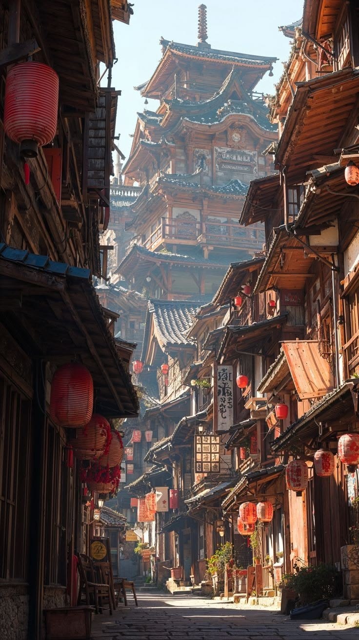 东方街景概念图